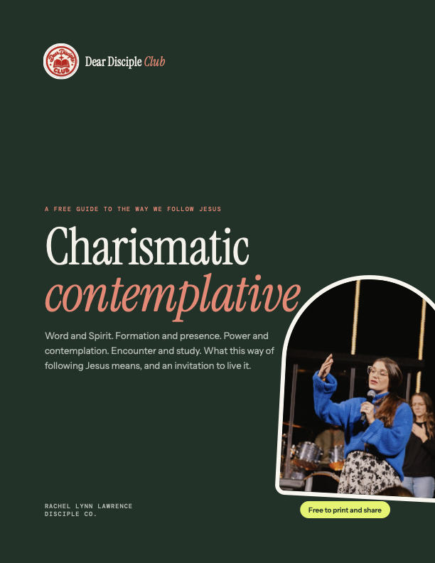 Charismatic Contemplative free guide cover